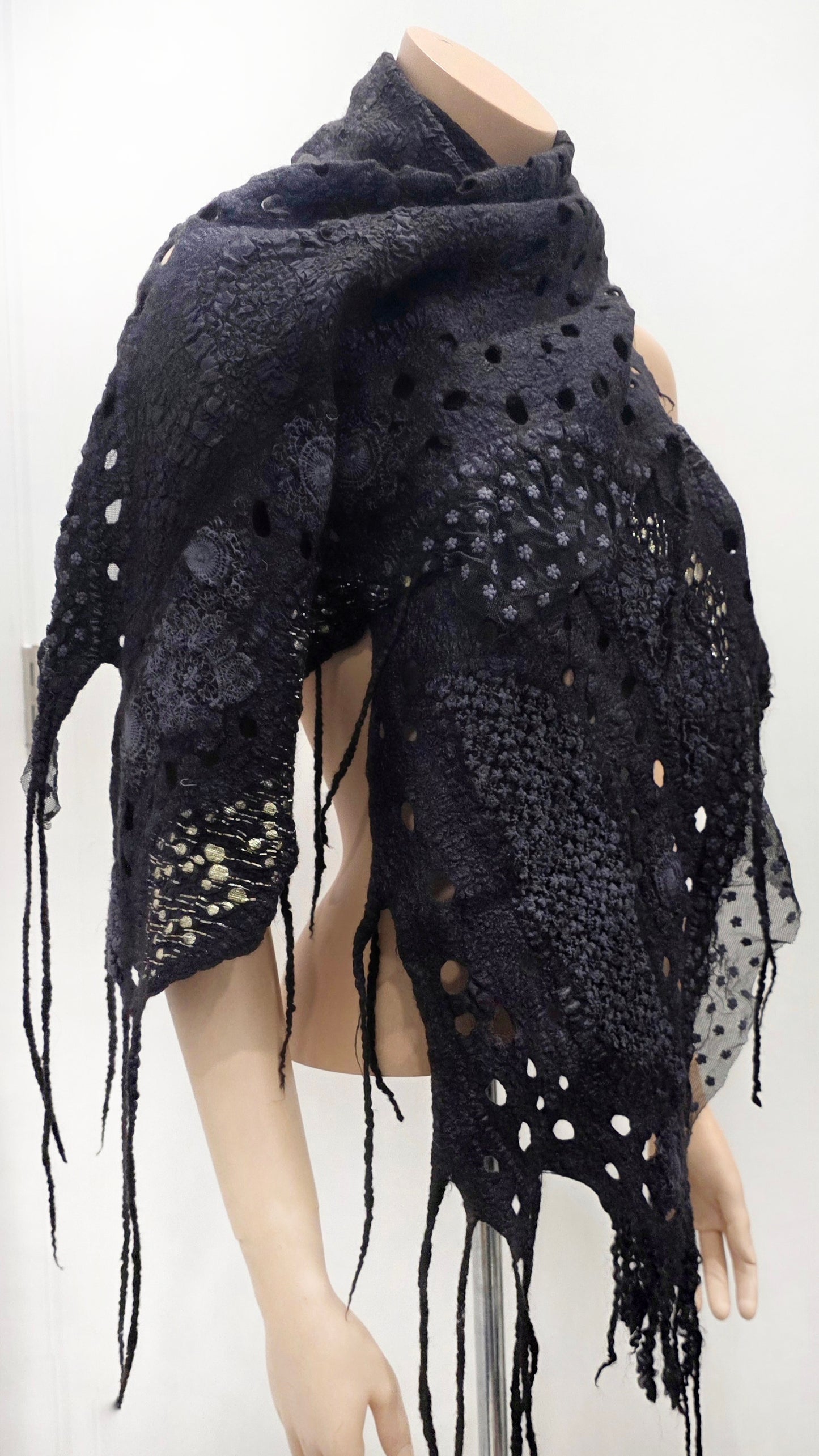 Transformer Scarf. "Western Night Mysteries." Luxury