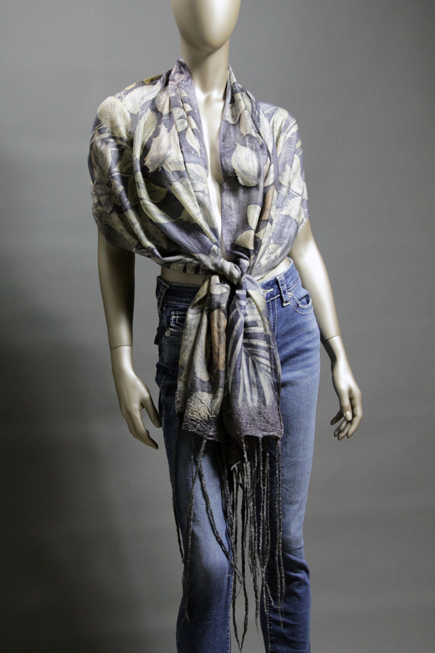 Evening Leaves Scarf