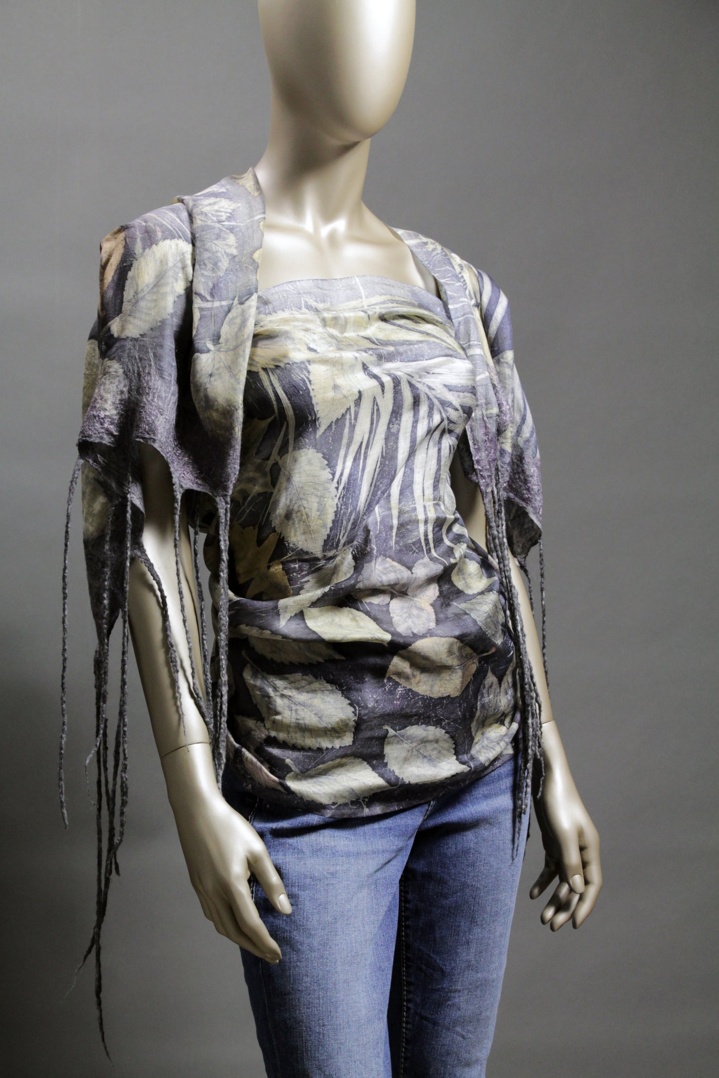 Evening Leaves Scarf
