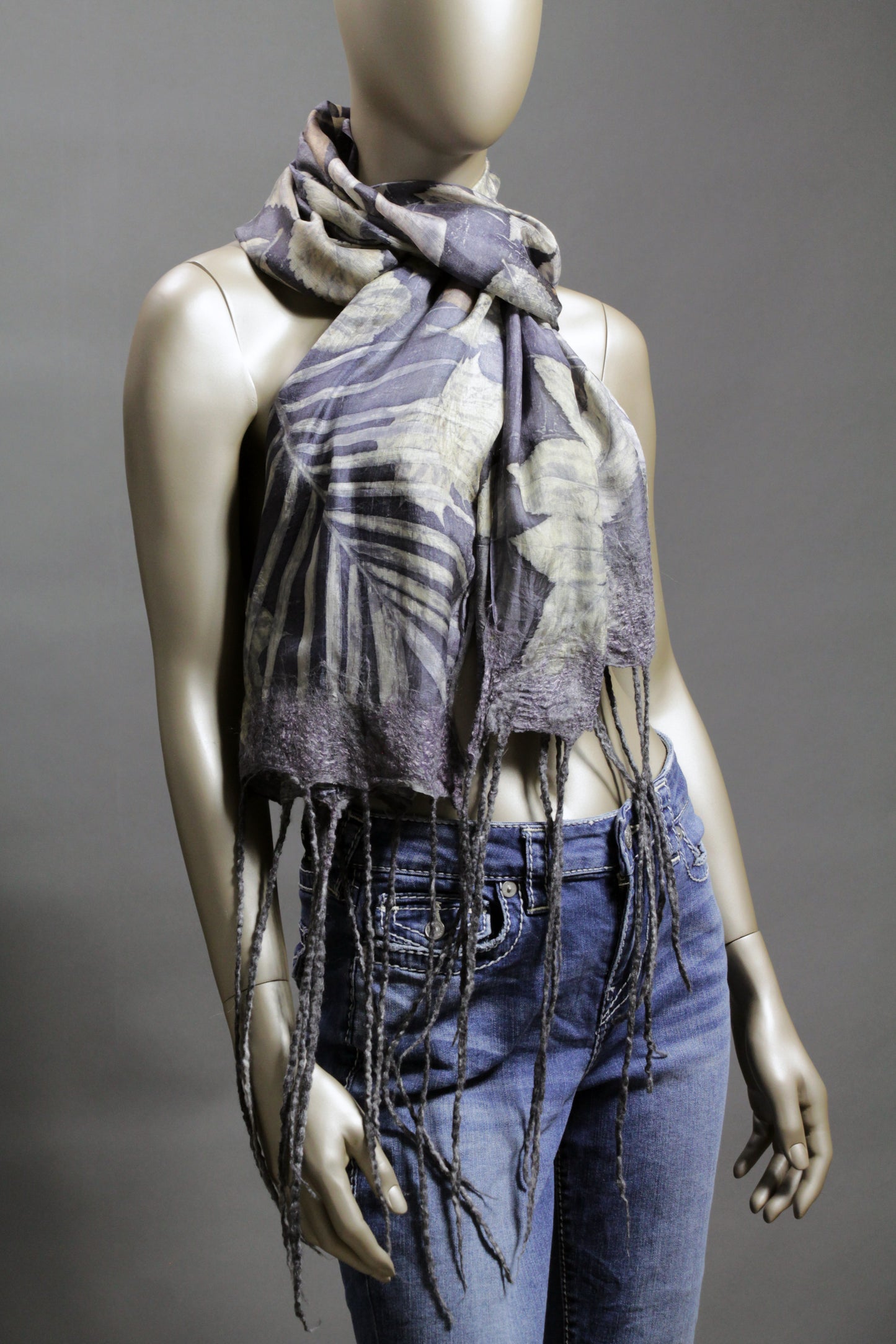 Evening Leaves Scarf