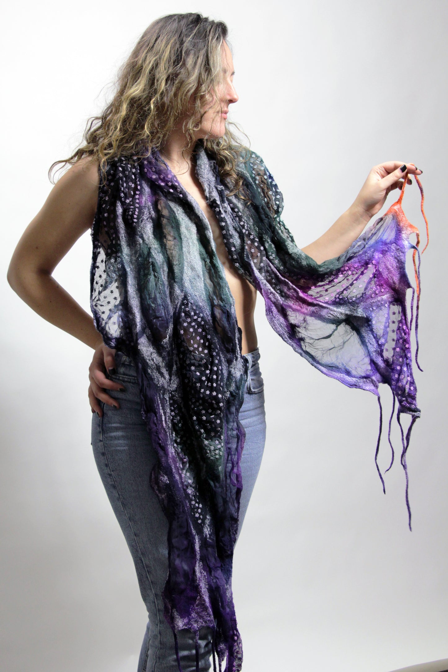 Purple Rain Scarf / Transformer
