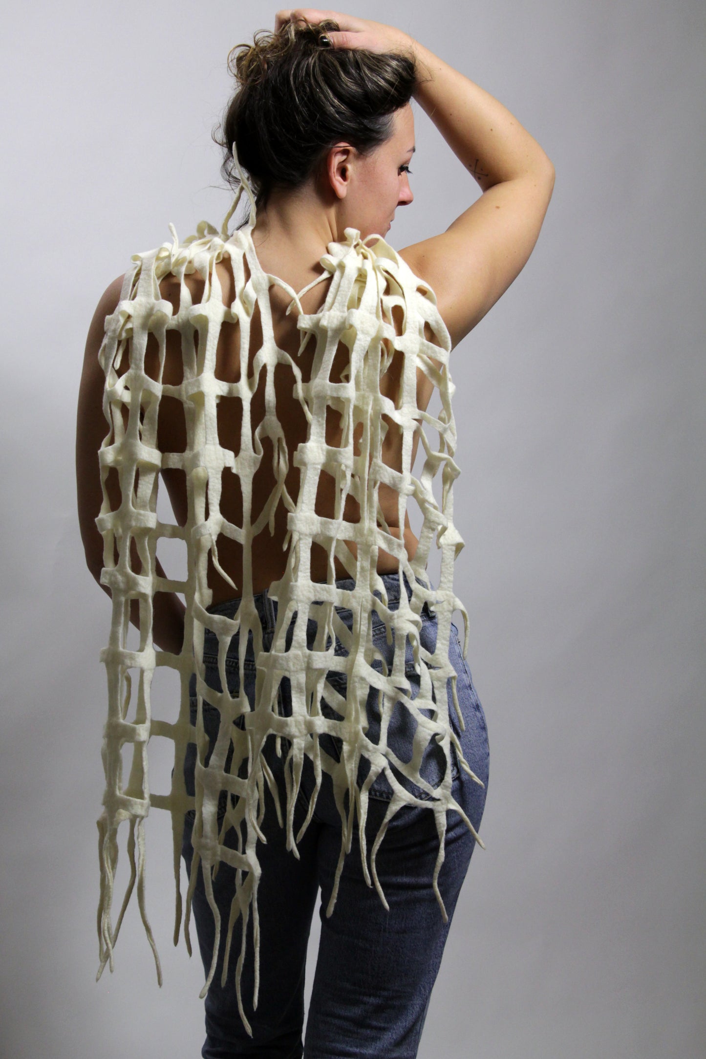 White Tide Scarf