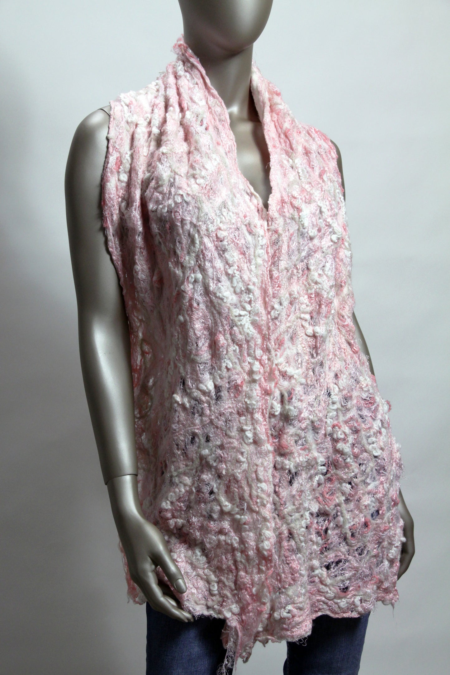 Chaotic Pink Scarf