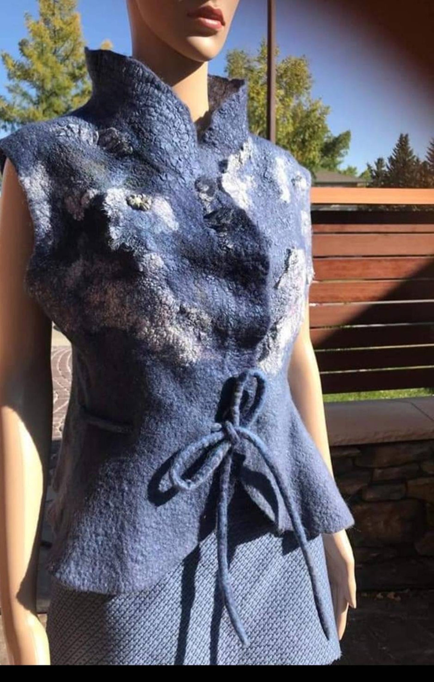Wool & Silk Winter Vest