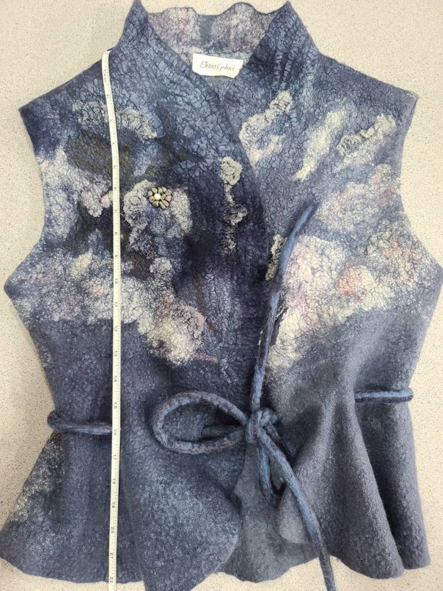 Wool & Silk Winter Vest