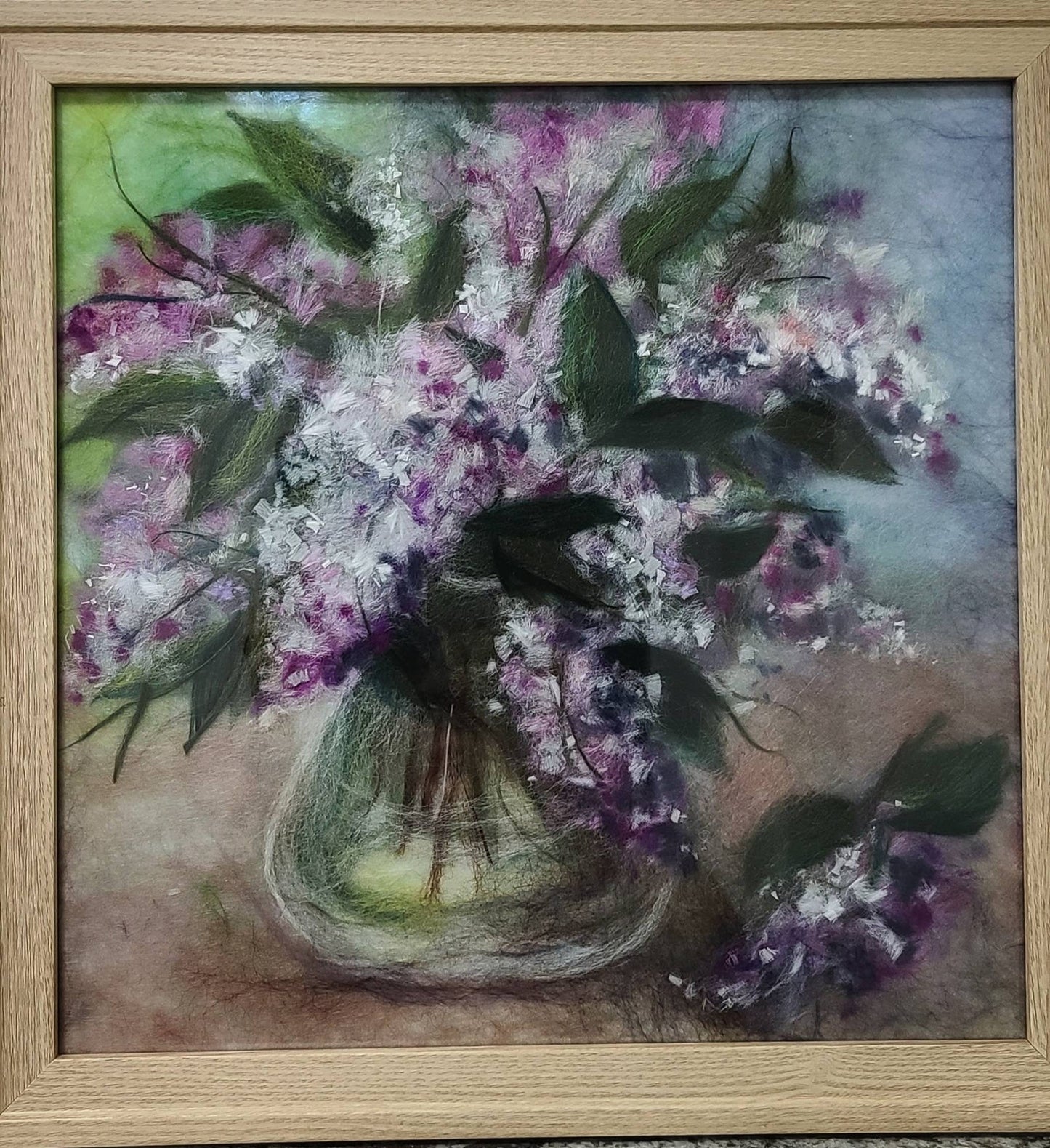 Wool and Silk Painting