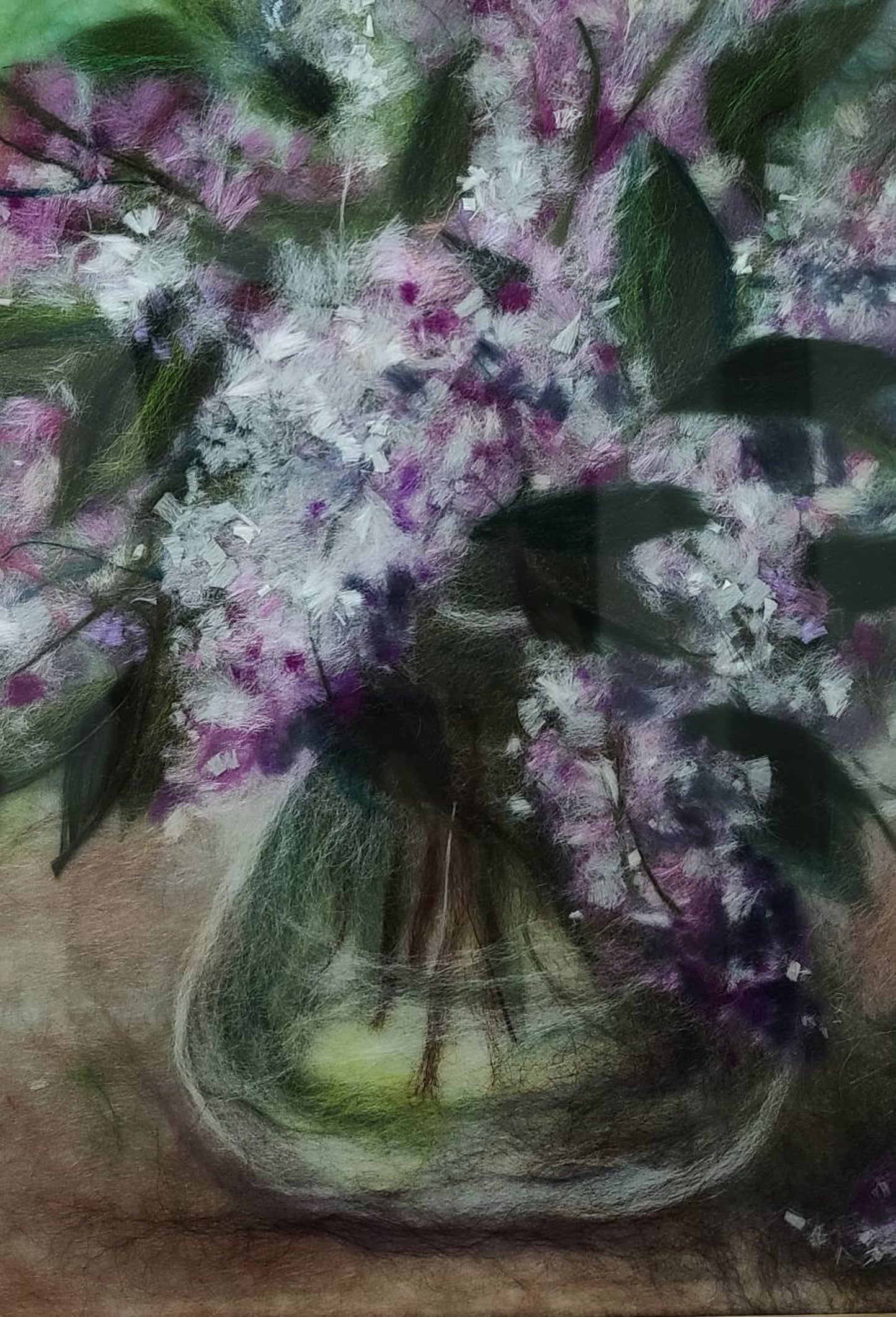 Wool and Silk Painting