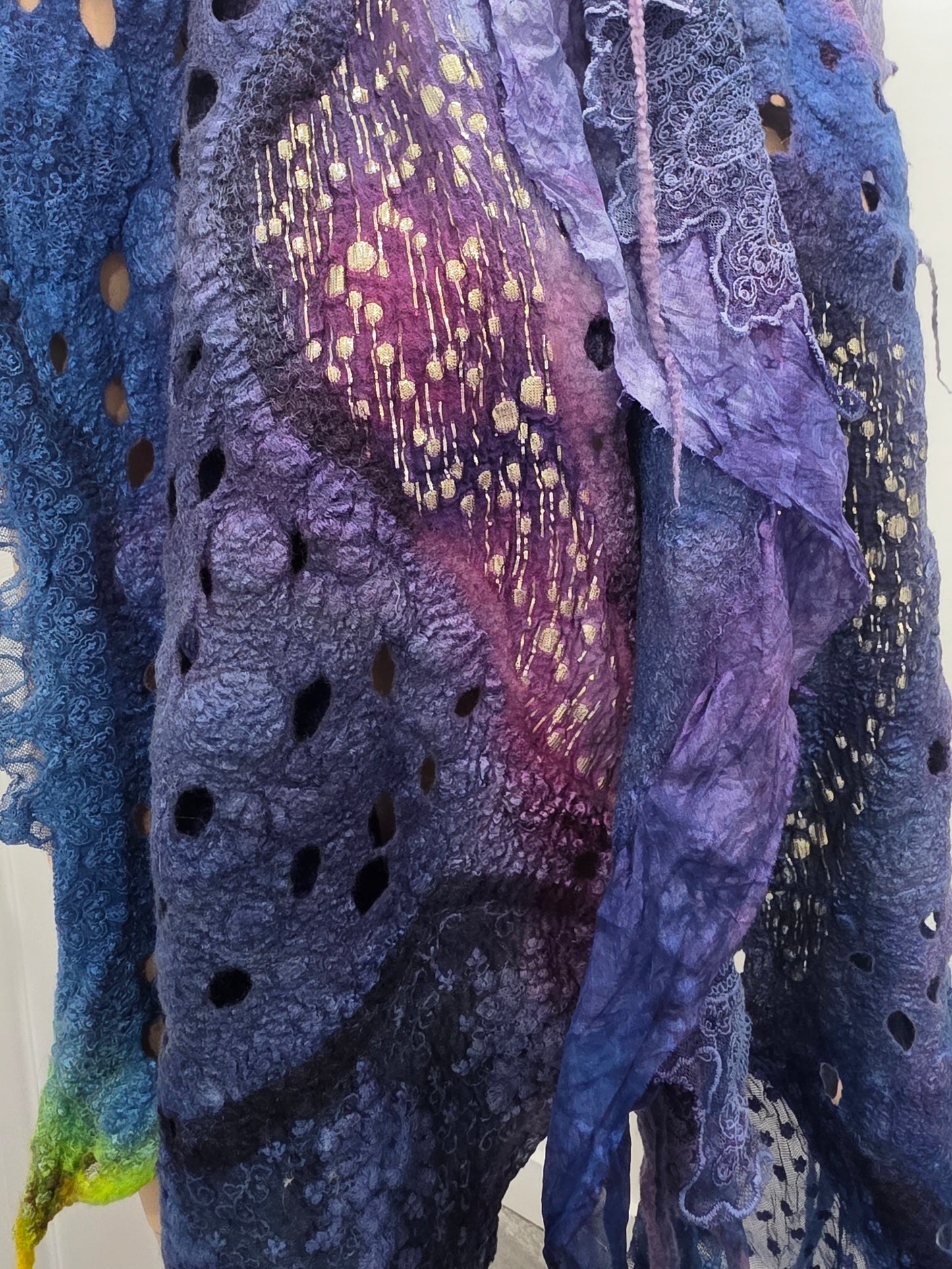 Transformer scarf. A fun accent.
