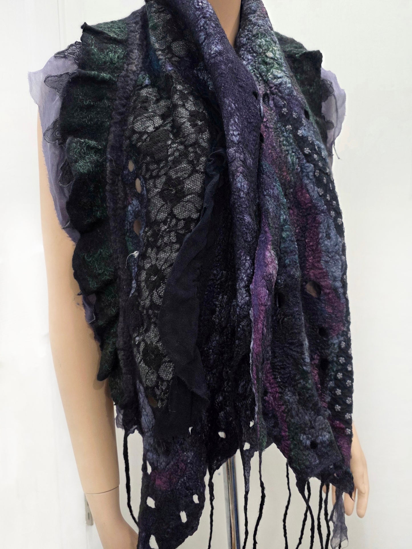 Transformer Scarf. Lilac Light.