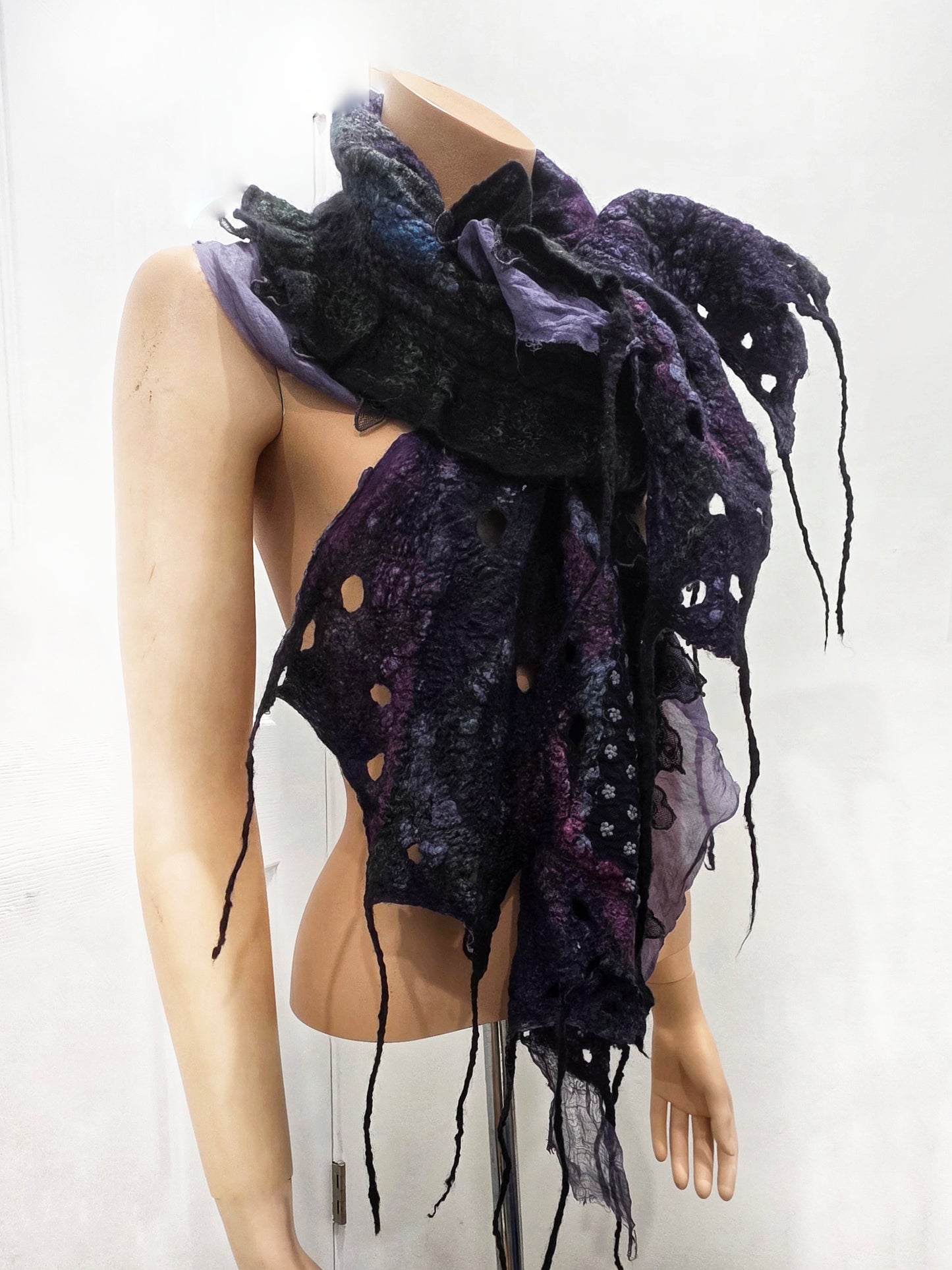 Transformer Scarf. Lilac Light.