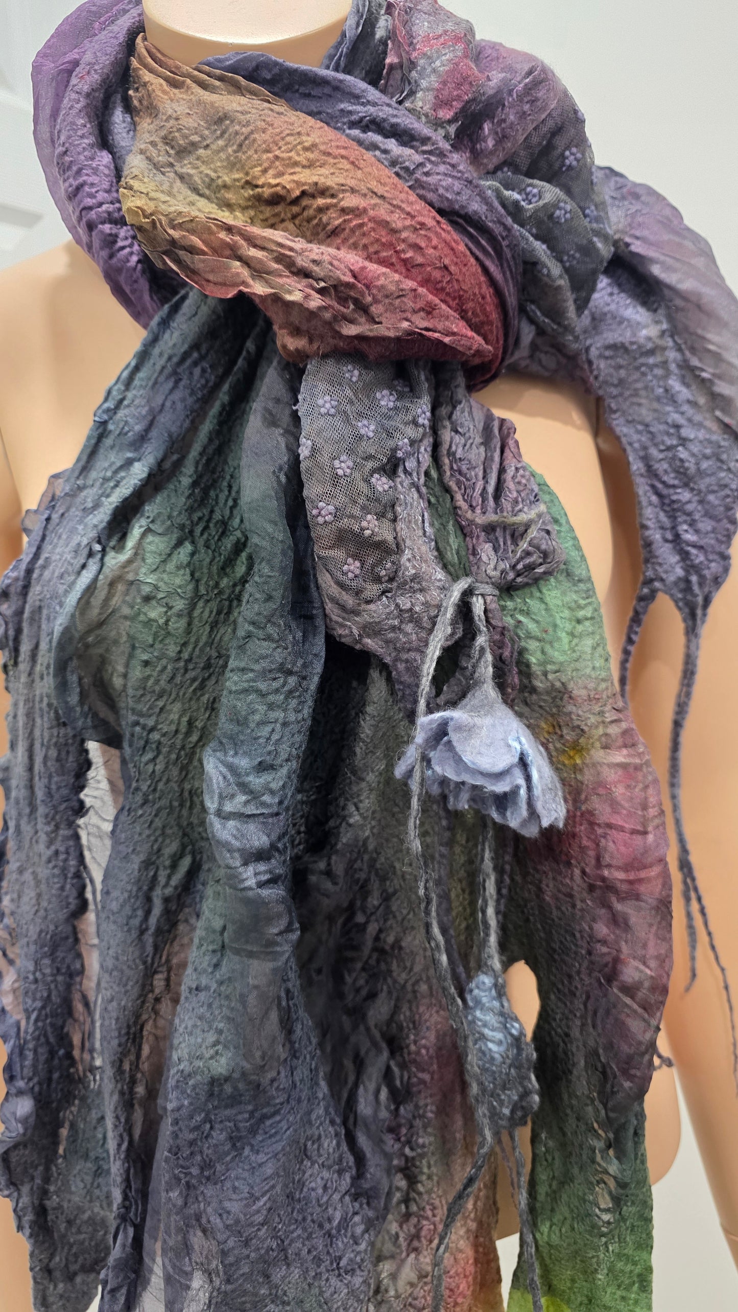 Collection of scarves "Chameleon" -1