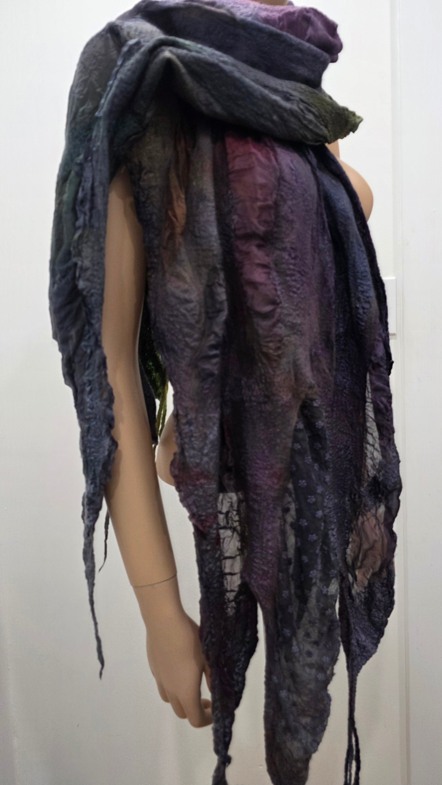 Scarf from the "Chameleon" collection -7
