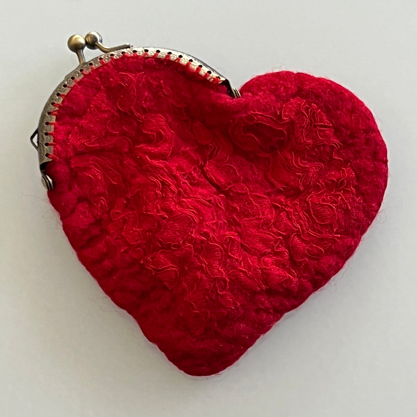 Heart Clasp Clutch