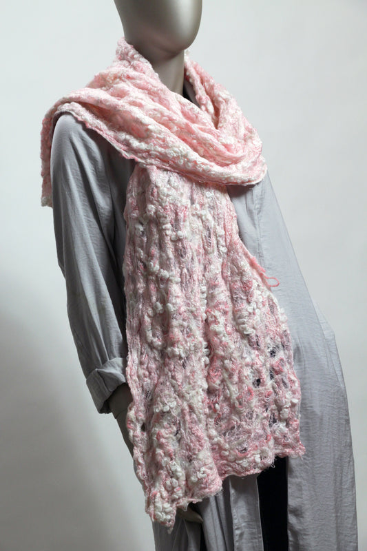 Chaotic Pink Scarf